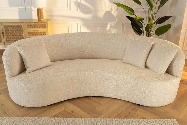 Designová sedačka Pasquale 230 cm béžová