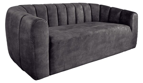 Designová sedačka Kalei 200 cm antracitový samet
