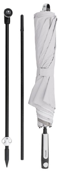 Doppler EXPERT MULTI PUSH UP zahradní slunečník 160 cm šedá