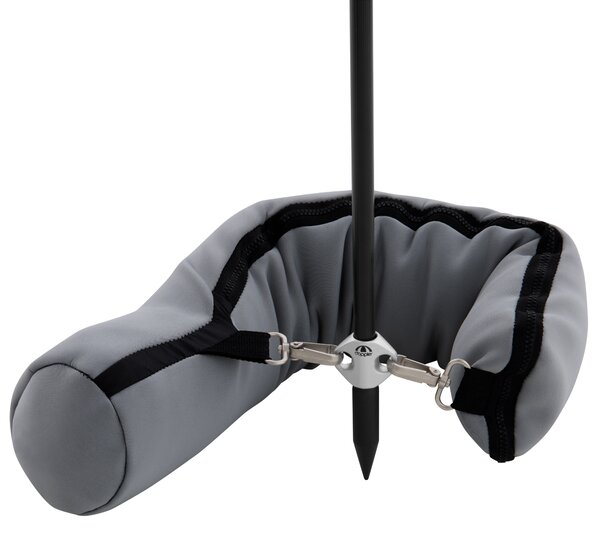 Doppler EXPERT MULTI PUSH UP zahradní slunečník 160 cm antracit