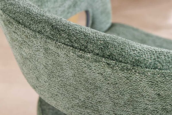 Designová jídelní židle Fionnula zelená