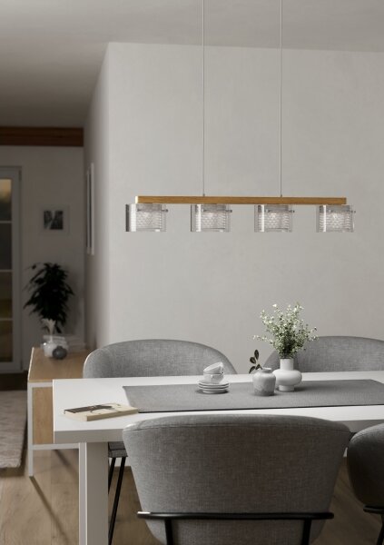 Eglo 900881 - LED RGBW Stmívatelný lustr na lanku PORTICO-Z 4xLED/3,7W/230V