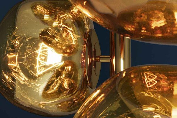 Designová stojanová lampa Hanzila 168 cm zlatá