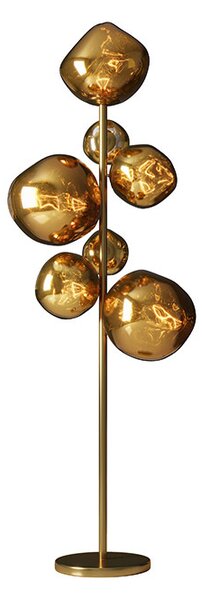 Designová stojanová lampa Hanzila 168 cm zlatá