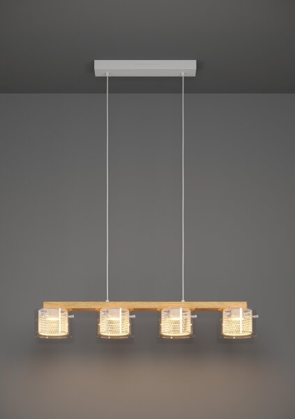 Eglo 900881 - LED RGBW Stmívatelný lustr na lanku PORTICO-Z 4xLED/3,7W/230V