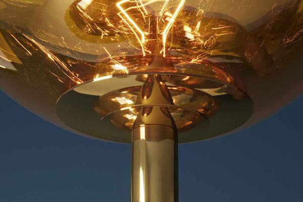 Designová stojanová lampa Hanzila 168 cm zlatá
