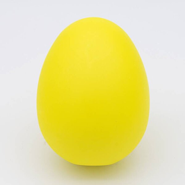 DECOLED Velikonoční dekorace vajíčko, 20 cm, žluté, plast, venkovní