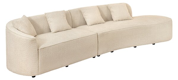 Designová sedačka Pasquale 330 cm béžová