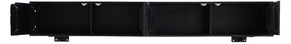 Designový závěsný TV stolek Quillon 200 cm přírodní kámen
