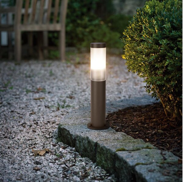 Eglo 900986 - Venkovní lampa se senzorem HELSINKI 1xE27/15W/230V 45 cm IP44