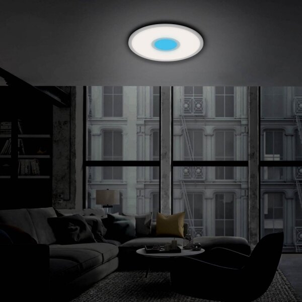 Brilo -LED RGB Stmívatelné stropní svítidlo CENTRO LED/24W/230V Wi-Fi Tuya + DO
