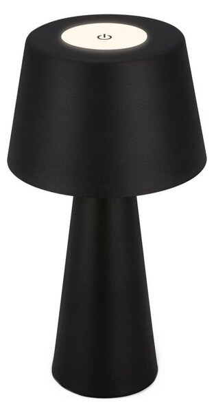 Brilo - LED Stmívatelná nabíjecí venkovní stolní lampa LED/3,5W/5V IP44 černá