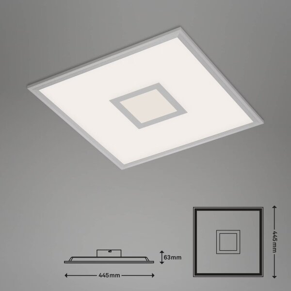 Brilo -LED RGB Stmívatelné stropní svítidlo CENTRO LED/24W/230V Wi-Fi Tuya + DO