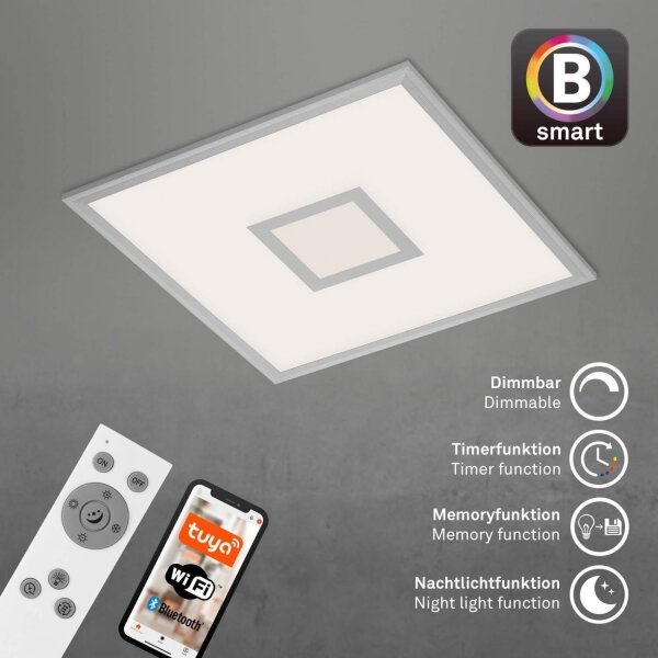 Brilo -LED RGB Stmívatelné stropní svítidlo CENTRO LED/24W/230V Wi-Fi Tuya + DO