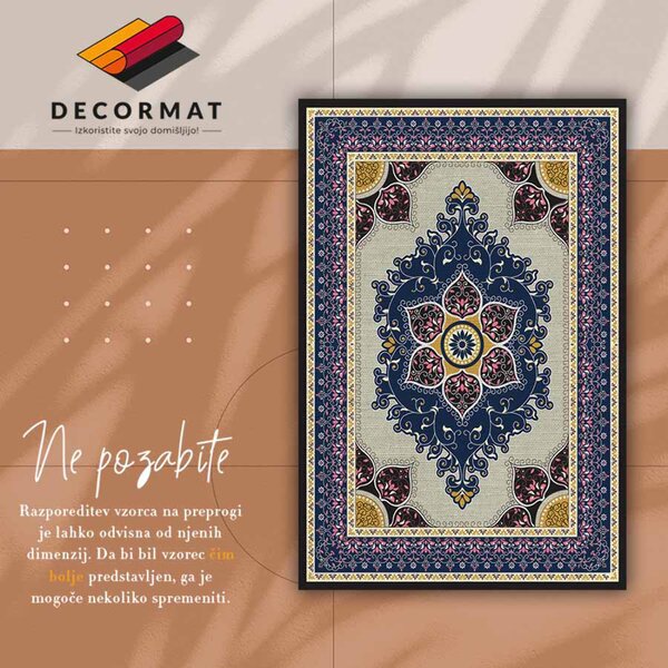 Módní vinylový koberec Turecký orientální styl
