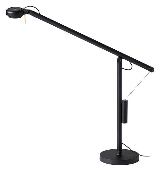 HAY Stolní lampa Fifty-Fifty Mini, Soft Black 4102171009000