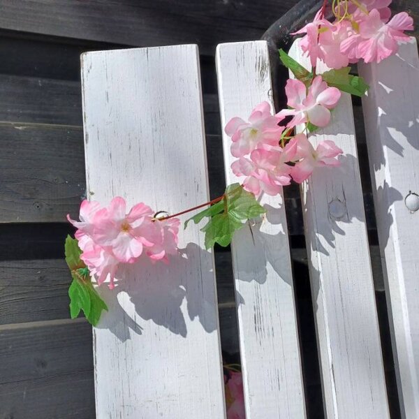 DECOLED Jarní girlanda, 220 cm, prům. 15 cm, růžová, sakura