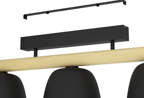 Eglo 43738 - Přizasezý lustr SHERBURN 3xE27/40W/230V