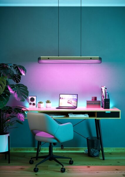 Eglo 900702 - LED RGBW Stmívatelný lustr na lanku KOKOMO-Z LED/34W/230V