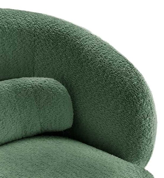 Designové křeslo Maitho zelené