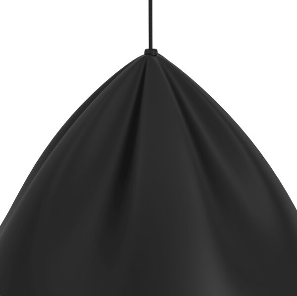 Eglo 900835 - Lustr na lanku PODERE 1xE27/40W/230V černá