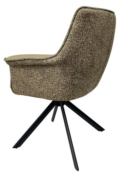 Designová otočná židle Kahikilani taupe