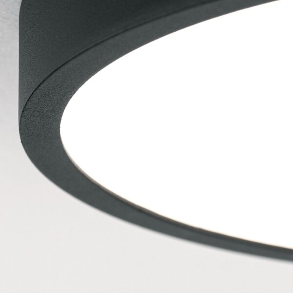 Orion DL 7-657/14 - LED Stropní svítidlo BULLY LED/12W/230V pr. 14 cm černá