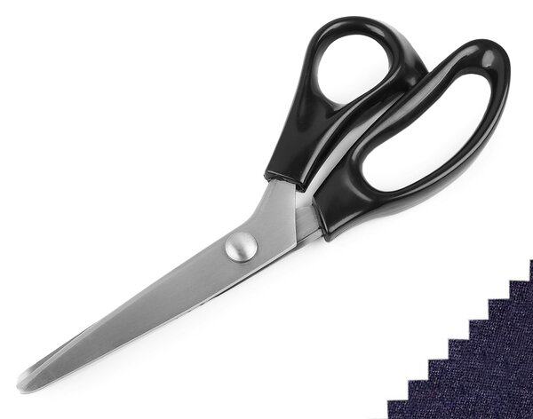 MGH Entlovací nůžky zoubkované, s klasickou rukojetí, délka 24cm