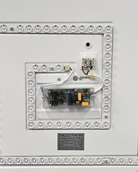 LED Stmívatelné stropní svítidlo INDUS LED/60W/230V 2700-6500K +dálkové ovládání