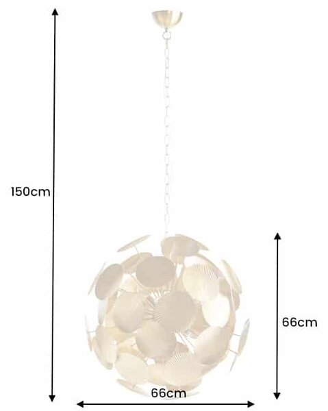 Lampa Sunshine zlatá