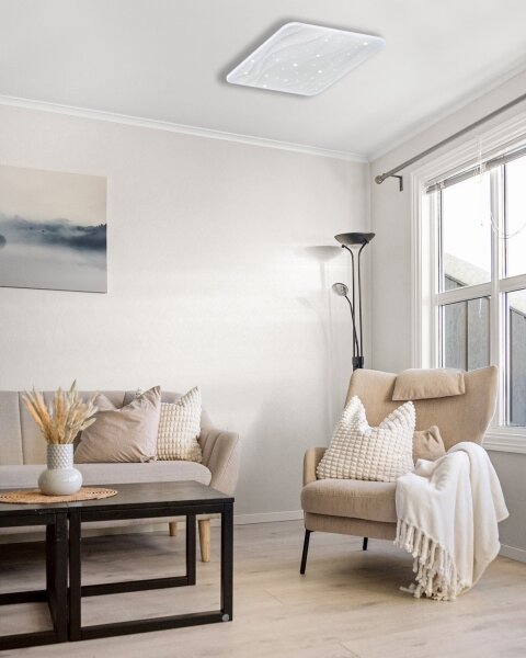 LED Stmívatelné stropní svítidlo NERIS LED/36W/230V 2700-6500K +dálkové ovládání