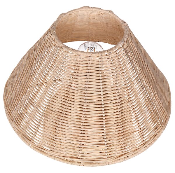 Stolní lampa CINDER Ratan Přírodní