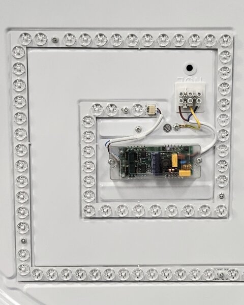 LED Stmívatelné stropní svítidlo LIKA LED/60W/230V 2700-6500K + dálkové ovládání