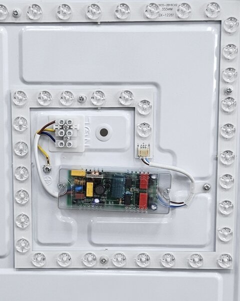 LED Stmívatelné stropní svítidlo EBRO LED/36W/230V 2700-6500K + dálkové ovládání