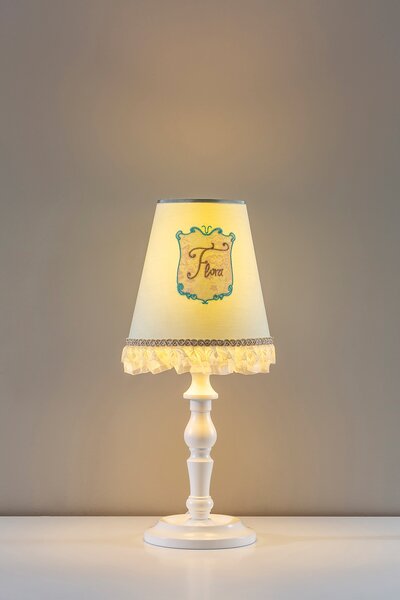 Stolní lampa Lilian - modrá/mix barev