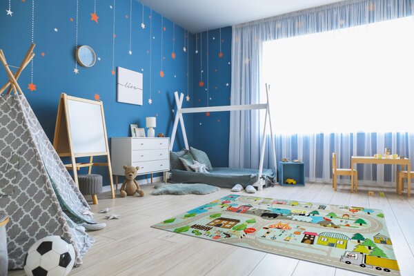 Dětský kusový koberec Torino kids 231 STREET 160x230 cm