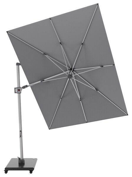 Knirps HYPERION 330 x 240 PRESTIGE - luxusní výkyvný zahradní slunečník s boční tyčí