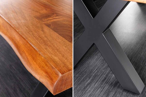 Designový jídelní stůl Massive X 200 cm akácie
