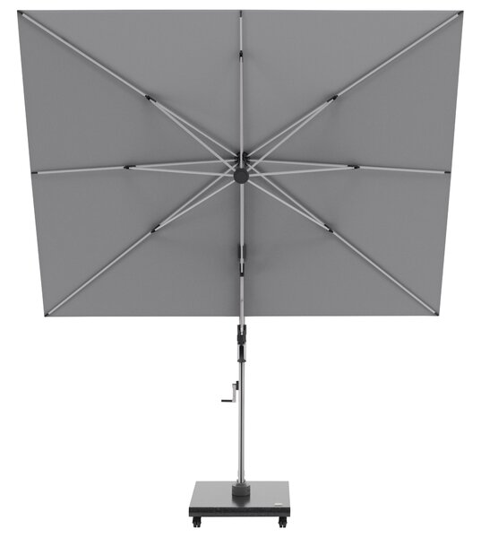 Knirps HYPERION 330 x 240 PRESTIGE - luxusní výkyvný zahradní slunečník s boční tyčí