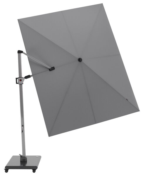 Knirps HYPERION 330 x 240 PRESTIGE - luxusní výkyvný zahradní slunečník s boční tyčí
