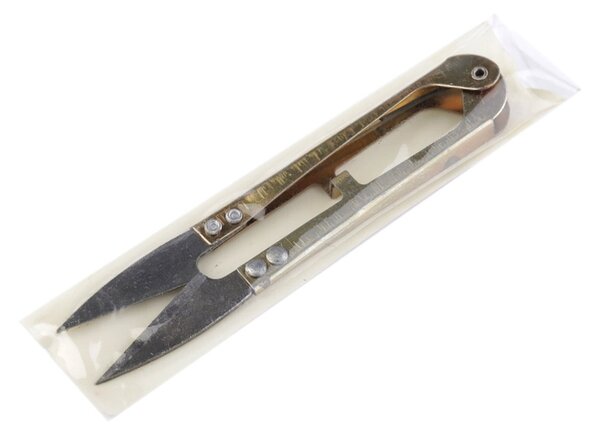 Cvakací nůžky (cvakačky) různobarevné, celokovové, délka 10cm