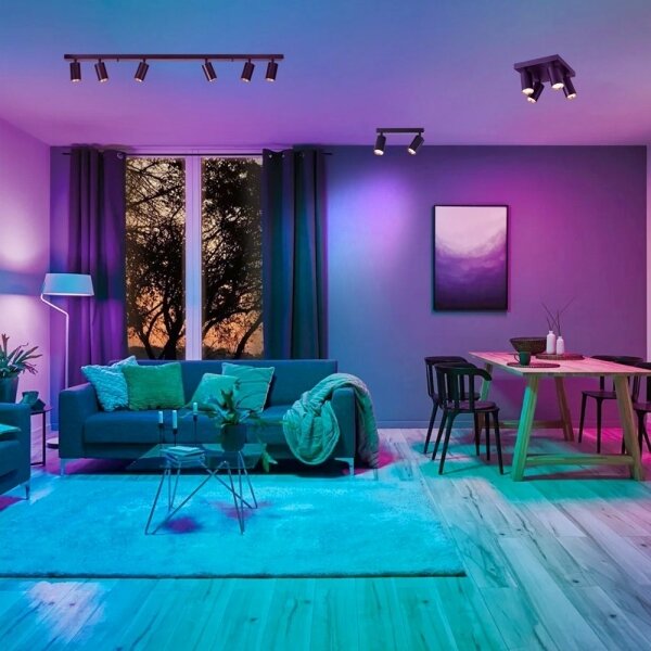 Immax NEO 07268W -LED RGB+CCT Stmívatelné svítidlo NEO LITE PUNTO 6xGU10/6W/230V
