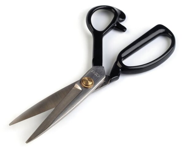 CEO Klasické krejčovské celokovové nůžky CEO J615, s pogumovanou rukojetí, délka 20,5cm (8")