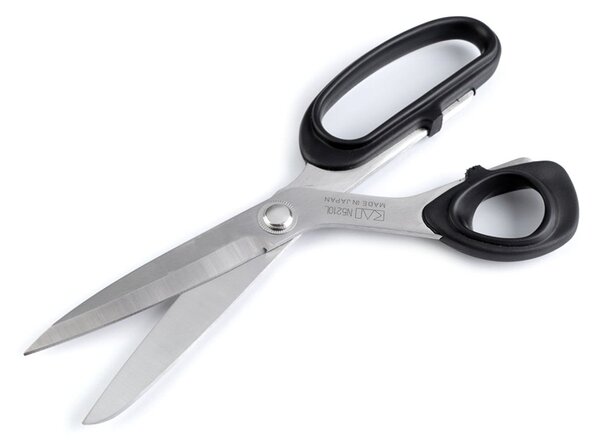 KAI profesionální krejčovské nůžky pro leváky KAI N5210 L, hladké ostří, s ergonomickou rukojetí, délka 21cm (8")