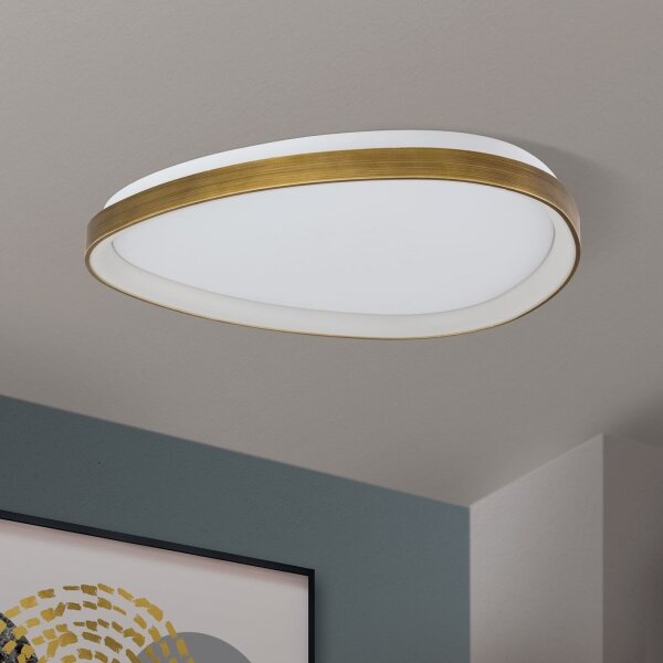 Orion DL 7-696/65 - LED Stropní svítidlo CHARLIE LED/48W/230V pr. 65 cm zlatá