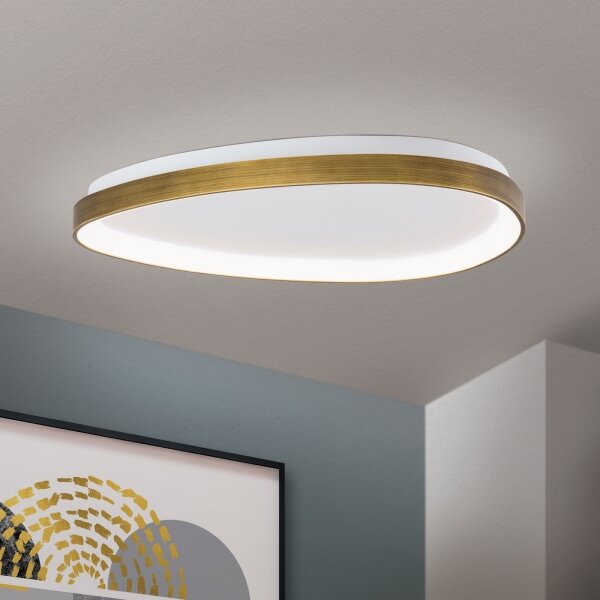 Orion DL 7-696/65 - LED Stropní svítidlo CHARLIE LED/48W/230V pr. 65 cm zlatá