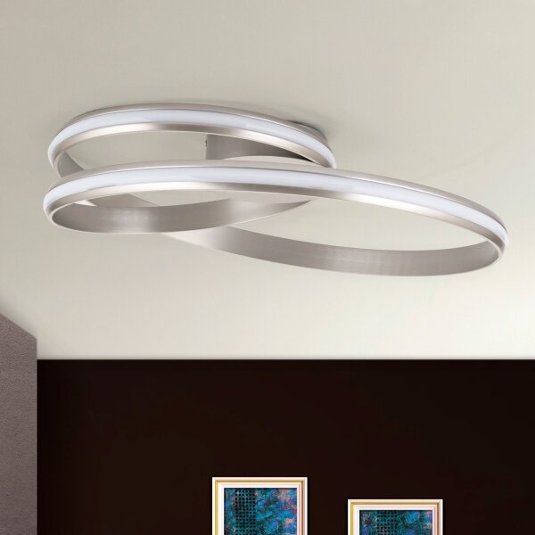 Orion DL 7-638 - LED Stmívatelné stropní svítidlo CIRCUS LED/30W/230V stříbrná