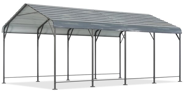 Kovový přístřešek pro auto Texas 3,6 x 6 m Garden Point antracitový