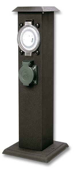 Ecolite Zahradni sloupek se zásuvkami XSMM-202 FT Zahradní sloupek SOLITER 24