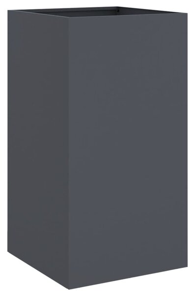 Truhlík antracitový 42 x 38 x 75 cm ocel